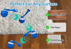 Bloompaw interactive dog ball rolling path demonstrates unpredictable movement for stimulation
