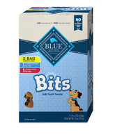 Blue Buffalo Blue Bits soft-moist treats variety-pack bags for training rewards