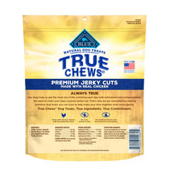 Blue Buffalo Jerky Cuts Chicken tender pieces ideal for quick daily treats.