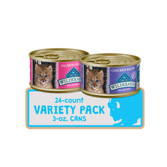 Blue Buffalo Wilderness kitten pate chicken can provides protein for growing muscles