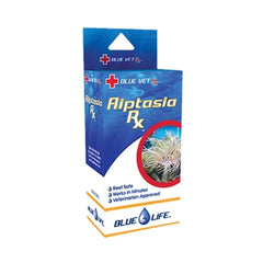 Blue Life Aiptasia Control bottle-application demonstrates reef-safe treatment for nuisance aiptasia