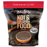 Blue Ridge Koi Food 5lb cool-water pellets for easy digestion in cold water