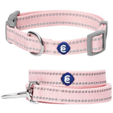 Blueberry Pet Essentials reflective collar small pink on dog for nighttime visibility