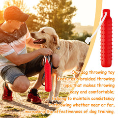 Blueweenly dog float bumper knob texture provides extra grip during throws