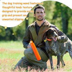 Blueweenly dog float bumper orange-red colors aids visibility for quick finds