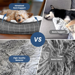 blunique Three-Sided Wrap provides snug neck support for pets