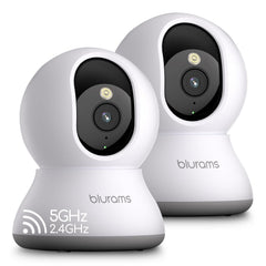 Blurams 2K indoor camera wide view delivers crisp room detail for monitoring