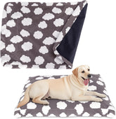 BLVOTKRO Faux Fur Dog Bed Cover close-up shows luxurious rose velvet texture for pet comfort.