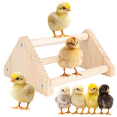 Bneykrir natural pine chicken roosting perch ideal for chicks and small birds.