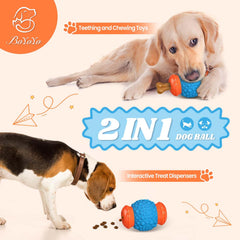 BoYoYo ball shaped dog toy rolling for active play and exercise