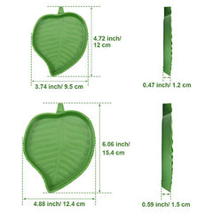Boao leaf reptile bowl small closeup—smooth edge helps prevent snags