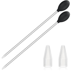 Boao long pipette feeder box showing two acrylic coral feeders for precise feeding.