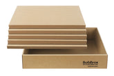 BobBros 5 packs XL cat scratcher front view shows durable double-sided pads for lasting play.