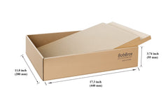 BobBros non-slip sticker anti-slip base keeps the scratcher in place on wood floors.