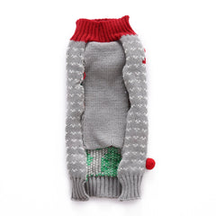BOBIBI Santa-design knitwear on floor for festive photos and easy wear.