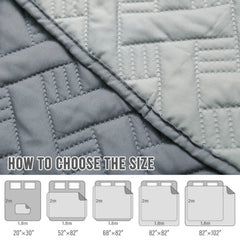 BOCTOPUG dog bed cover displays a color-block design for versatile style and protection.