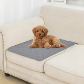 BOCTOPUG dog bed cover close-up showing waterproof layer protecting against spills