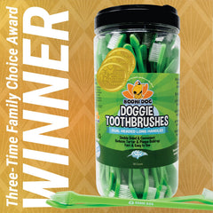 Bodhi Dog soft bristles closeup highlights gentle daily clean for pets