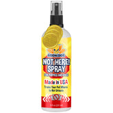 Bodhi Dog Not Here Spray bottle front view aids training and deterrence