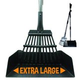 Bodhi Dog Pooper Scooper with heavy-duty metal long-handle tray simplifies yard cleanup.