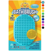 Bodhi Dog Shampoo Brush soft tips close-up for gentle grooming and bathing