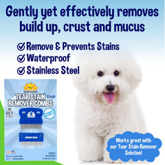 Bodhi Dog Tear Stain Remover Combs suitable for wet or dry use