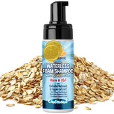 Bodhi Dog Waterless Foaming Shampoo bottle setup shows quick clean between baths.