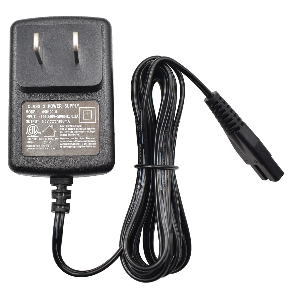 BOEEA charger for Oneisall low-noise dog clippers with a 6.5ft cord for flexible grooming.
