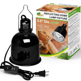 BOEESPAT Reptile Light Deep Dome shows strong UV output with 5.5-inch dome