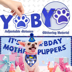 Bolake dog birthday bow-tie for cute party outfits