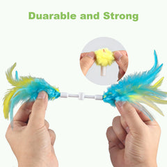 Bolpetizo cat toy plush attachments add variety for chasing games