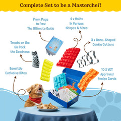 BoneItUp 10-recipes collection offers easy, pantry-friendly dog treats.