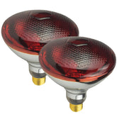 BONGBADA lampara calor infrarroja 250W PAR38, calefacción eficiente para mascotas.
