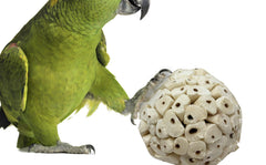 Bonka Sola Atta Ball 2in diameter image—lightweight, easy for birds to pick up.