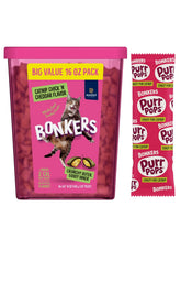 Bonkers Cat Treats Crunchy Shell with Gooey Center for tasty rewards during training.