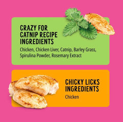 Bonkers Purrpops catnip-flavor stick for training and playtime rewards