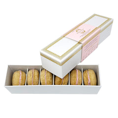 Bonne et Filou macarons for sharing and gifting at festive dog parties.