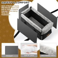 BONTHEE foldable pet bed doubles as indoor resting spot.