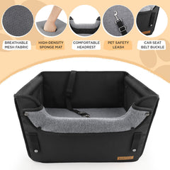 Bonthee pet safety leash buckle emphasizes secure harness attachment for peace of mind.