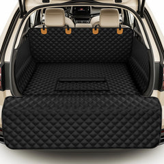 BONTHEE cargo liner full-coverage protects trunk floors from mud and claws