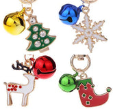 BoomBone Christmas dog-collar-charms pendants with bells for festive style