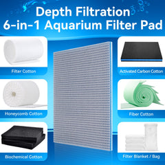 Borlech sponge pad fiber biochemical cotton supports bio-filtration