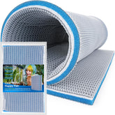 Borlech aquarium filter media sponge pad top view for clearer water filtration