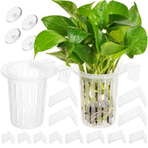 Borlech aquarium plant holder extension hooks show 1.57-inch reach for flexible placement.
