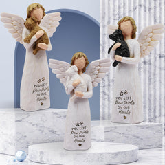 BORLESTA pet loss gift dog statue offers a tangible symbol of remembrance and support.