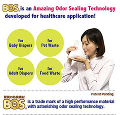 BOS Amazing Odor Sealing Bags box dispensing bags for quick use