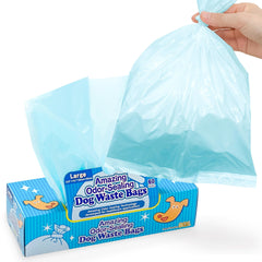 BOS Amazing Odor Sealing Bags box-front display showing easy odor control.