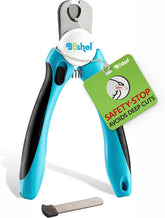 Boshel large dog nail clippers front view shows sharp blades for precise trims.