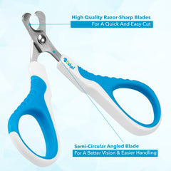 Boshel razor-sharp cat nail clipper blades ensure clean, quick trims.