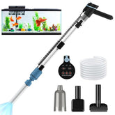 BOSTANA aquarium vacuum cleaner assembled for easy setup and quick water changes.